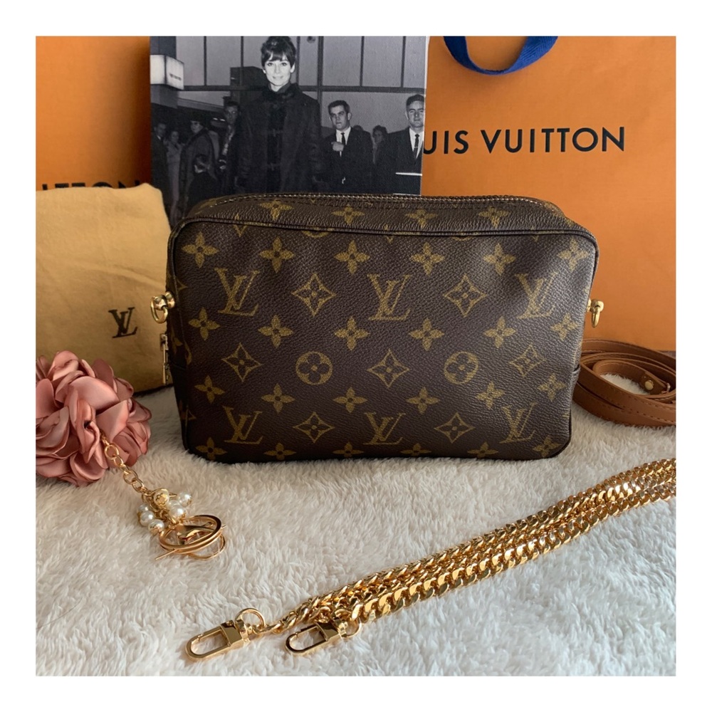 ❤️ Cute LV Trousse, Crossbody conversion Bag